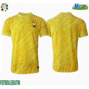 Frankrike Målvakt Hemmatröja EM 2024 Kortärmad